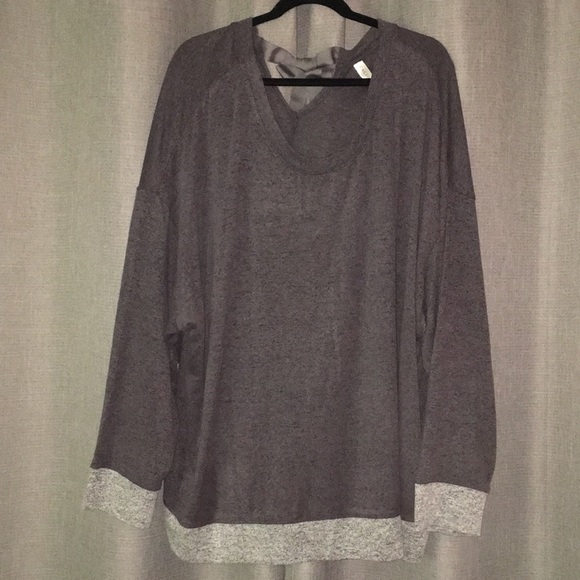 Cacique Sweaters - Lane Bryant size 26/28 grey long sleeve